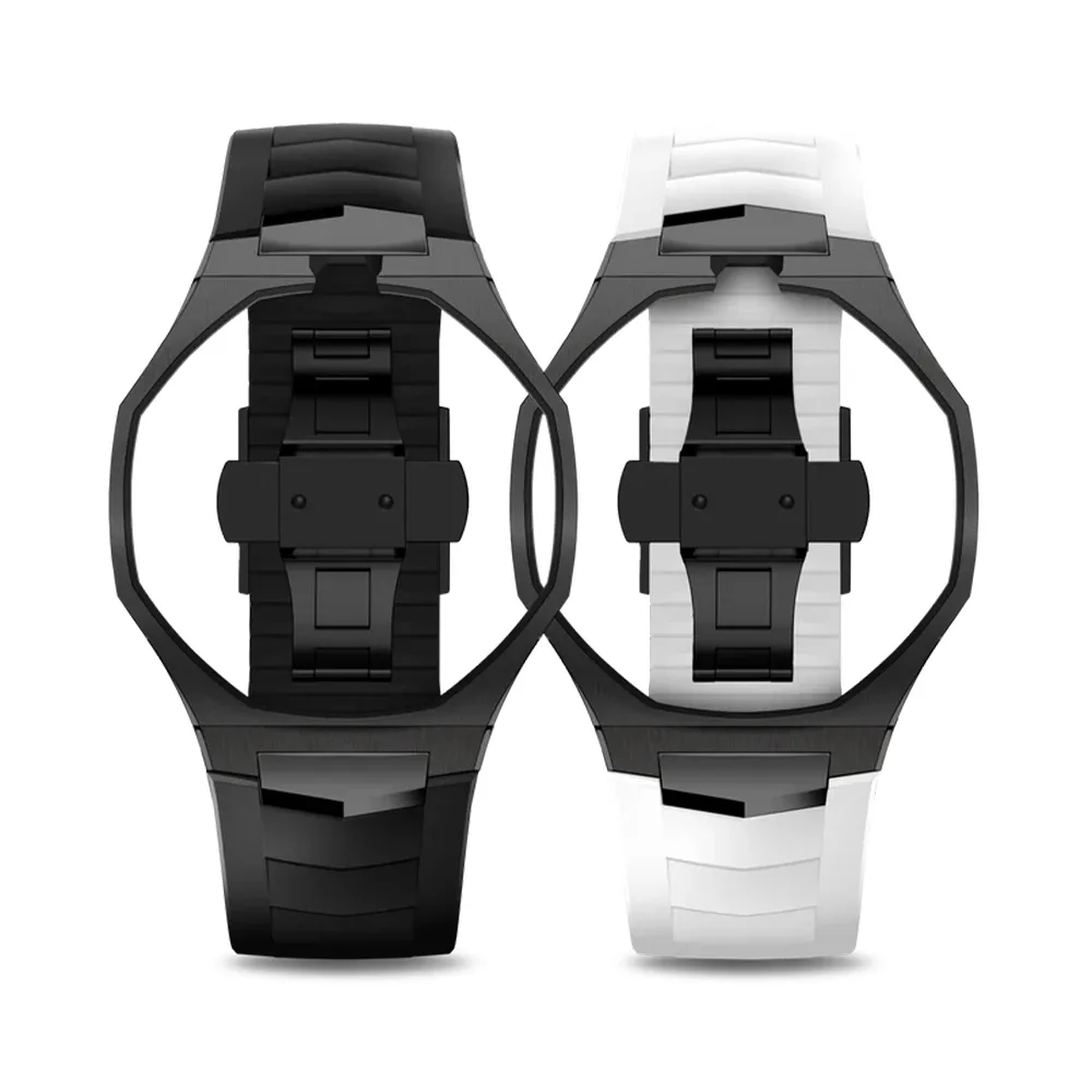 Golden Concept รุ่น Royal Sport Edition - เซ็ตสายนาฬิกา - สี OCHO NEGRO (ใช้คู่กับ Royal Pop Swatch x AP) 4 Golden Concept รุ่น Royal Sport Edition - เซ็ตสายนาฬิกา - สี OCHO NEGRO (ใช้คู่กับ Royal Pop Swatch x AP) - Image 4