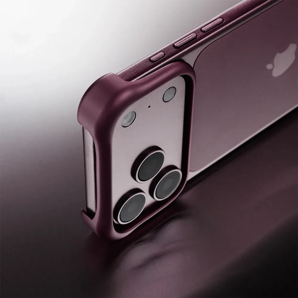Arc รุ่น Pulse Aluminum - เคส iPhone 18 Pro / 17 Pro - สี Matte Black 2 Arc รุ่น Pulse Aluminum - เคส iPhone 18 Pro / 17 Pro - สี Matte Black - Image 2