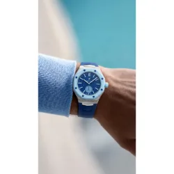 Golden Concept รุ่น Royal Sport Edition - เซ็ตสายนาฬิกา - สี LAN BA (ใช้คู่กับ Royal Pop Swatch x AP) 13 Golden Concept รุ่น Royal Sport Edition - เซ็ตสายนาฬิกา - สี LAN BA (ใช้คู่กับ Royal Pop Swatch x AP)