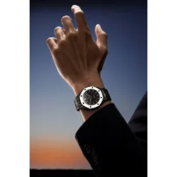Golden Concept รุ่น Royal Evening - สายนาฬิกา - สี Silver (ใช้คู่กับ Royal Pop Swatch x AP) 9 Golden Concept รุ่น Royal Evening - สายนาฬิกา - สี Silver (ใช้คู่กับ Royal Pop Swatch x AP)