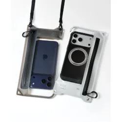 Bitplay รุ่น AquaSeal 2-Way Phone Pouch - ซองกันน้ำ - สี Cement Grey 14 Bitplay รุ่น AquaSeal 2-Way Phone Pouch - ซองกันน้ำ - สี Cement Grey