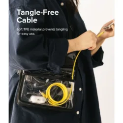 Ringke รุ่น Fast Charging Pastel Cable สายชาร์จ C-to-Lightning 20W ยาว 2m - สี Yellow