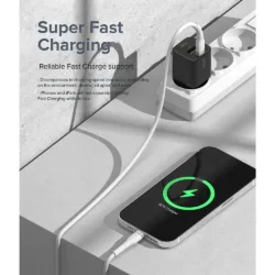 Ringke รุ่น Fast Charging Pastel Cable สายชาร์จ C-to-Lightning 20W ยาว 2m - สี White