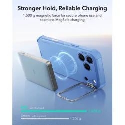 ESR รุ่น Cyber Tough Stash Stand (Camera Control) - เคส iPhone 18 Pro Max / 17 Pro Max - สี Light Blue 14 ESR รุ่น Cyber Tough Stash Stand (Camera Control) - เคส iPhone 18 Pro Max / 17 Pro Max - สี Light Blue