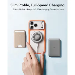 ESR รุ่น Classic Hybrid Stash Stand (Camera Control) - เคส iPhone 18 Pro / 17 Pro - สี Frosted Orange 12 ESR รุ่น Classic Hybrid Stash Stand (Camera Control) - เคส iPhone 18 Pro / 17 Pro - สี Frosted Orange