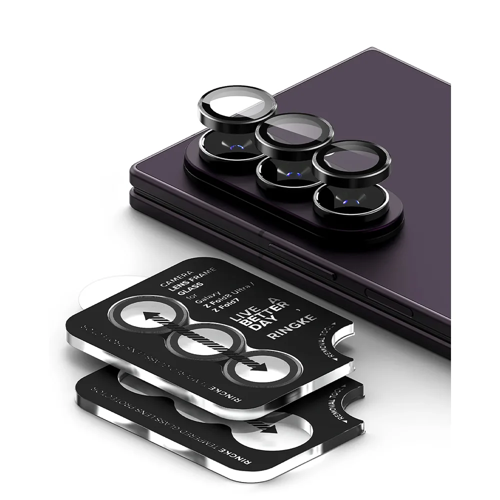 Ringke รุ่น Camera Lens Frame Glass - กระจกเลนส์กล้อง Galaxy Z Fold 8 Ultra / Fold 7 (ฟิล์ม2ชั้น) 1 Ringke รุ่น Camera Lens Frame Glass - กระจกเลนส์กล้อง Galaxy Z Fold 8 Ultra / Fold 7 (ฟิล์ม2ชั้น)