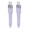 Ringke รุ่น Fast Charging Pastel Cable สายชาร์จ C-to-C 60W ยาว 1.2m - สี Purple