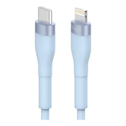 Ringke รุ่น Fast Charging Pastel Cable สายชาร์จ C-to-Lightning 20W ยาว 2m - สี Blue