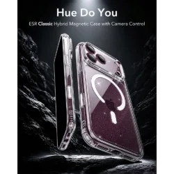 ESR รุ่น Classic Hybrid (Camera Control) - เคส iPhone 18 Pro / 17 Pro - สี Shimmer 7 ESR รุ่น Classic Hybrid (Camera Control) - เคส iPhone 18 Pro / 17 Pro - สี Shimmer