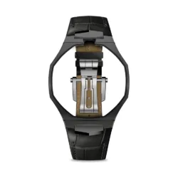 Golden Concept รุ่น Royal Alligator - สายนาฬิกา - สี Black (ใช้คู่กับ Royal Pop Swatch x AP) 3 Golden Concept รุ่น Royal Alligator - สายนาฬิกา - สี Black (ใช้คู่กับ Royal Pop Swatch x AP)
