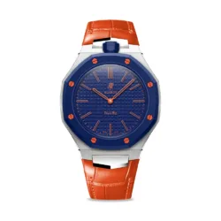 Golden Concept รุ่น Royal Alligator - สายนาฬิกา - สี Orange (ใช้คู่กับ Royal Pop Swatch x AP)