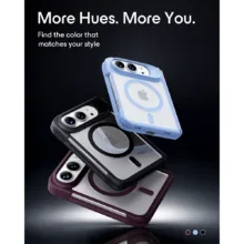ESR รุ่น Classic Hybrid (Camera Control) - เคส iPhone Duo - สี Clear Black - Image 6