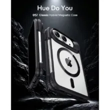 ESR รุ่น Classic Hybrid (Camera Control) - เคส iPhone Duo - สี Clear Black - Image 2