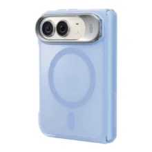 ESR รุ่น Classic Hybrid Stash Stand (Camera Control) - เคส iPhone Duo - สี Frosted Light Blue