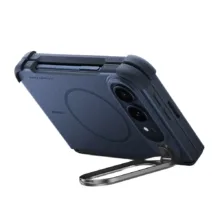 ESR รุ่น Cyber Tough Stash Stand (Camera Control) - เคส iPhone Duo - สี Navy Blue - Image 2