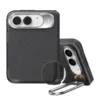ESR รุ่น Leather Stash Stand (Camera Control) - เคส iPhone Duo - สี Black