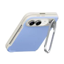 ESR รุ่น Leather Stash Stand (Camera Control) - เคส iPhone Duo - สี Light Blue - Image 2