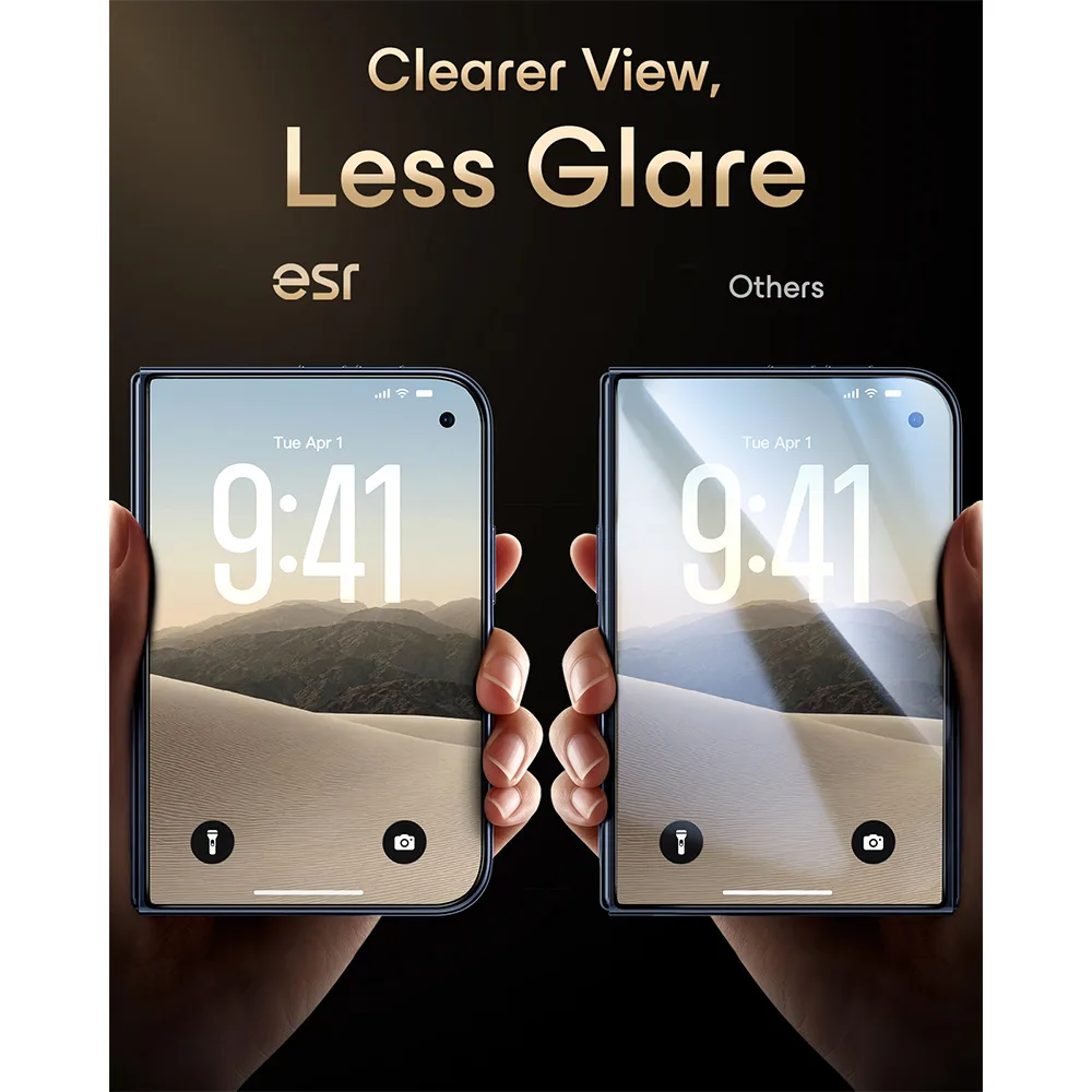 ESR รุ่น UltraFit Armorite® Pro Screen Protector - ฟิล์มกระจก iPhone Duo - Image 6