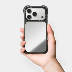Casetify รุ่น Ultra Impact Canvas Mirror Case - เคส iPhone 18 Pro / 17 Pro - สี Black/Glossy Black 8 Casetify รุ่น Ultra Impact Canvas Mirror Case - เคส iPhone 18 Pro / 17 Pro - สี Black/Glossy Black