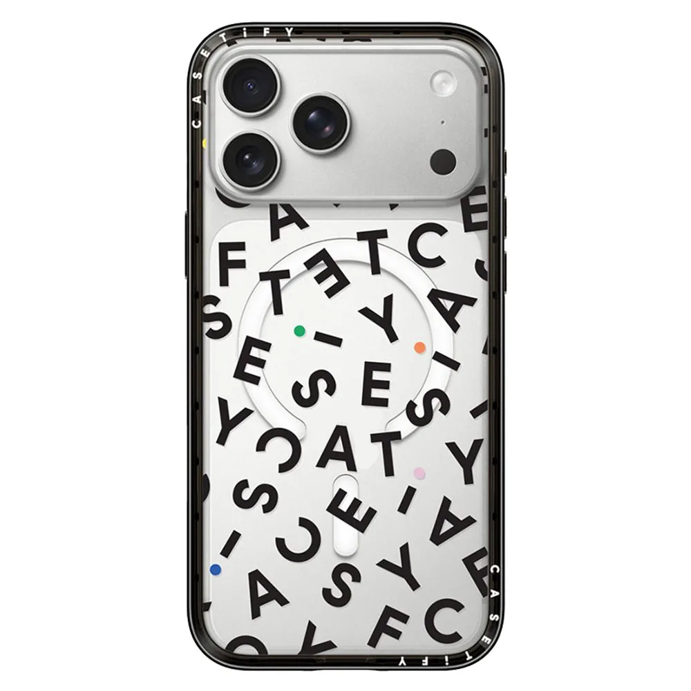 Casetify รุ่น Compact Case - เคส iPhone 18 Pro - ลาย Monogram 1 Casetify รุ่น Compact Case - เคส iPhone 18 Pro - ลาย Monogram