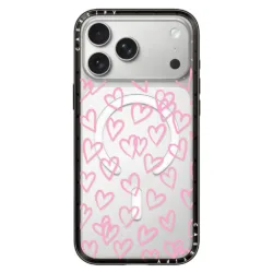Casetify รุ่น Compact Case - เคส iPhone 18 Pro Max / 17 Pro Max - ลาย Heart Shower