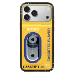 Casetify รุ่น Compact Case - เคส iPhone 18 Pro Max / 17 Pro Max - ลาย Cassette Player