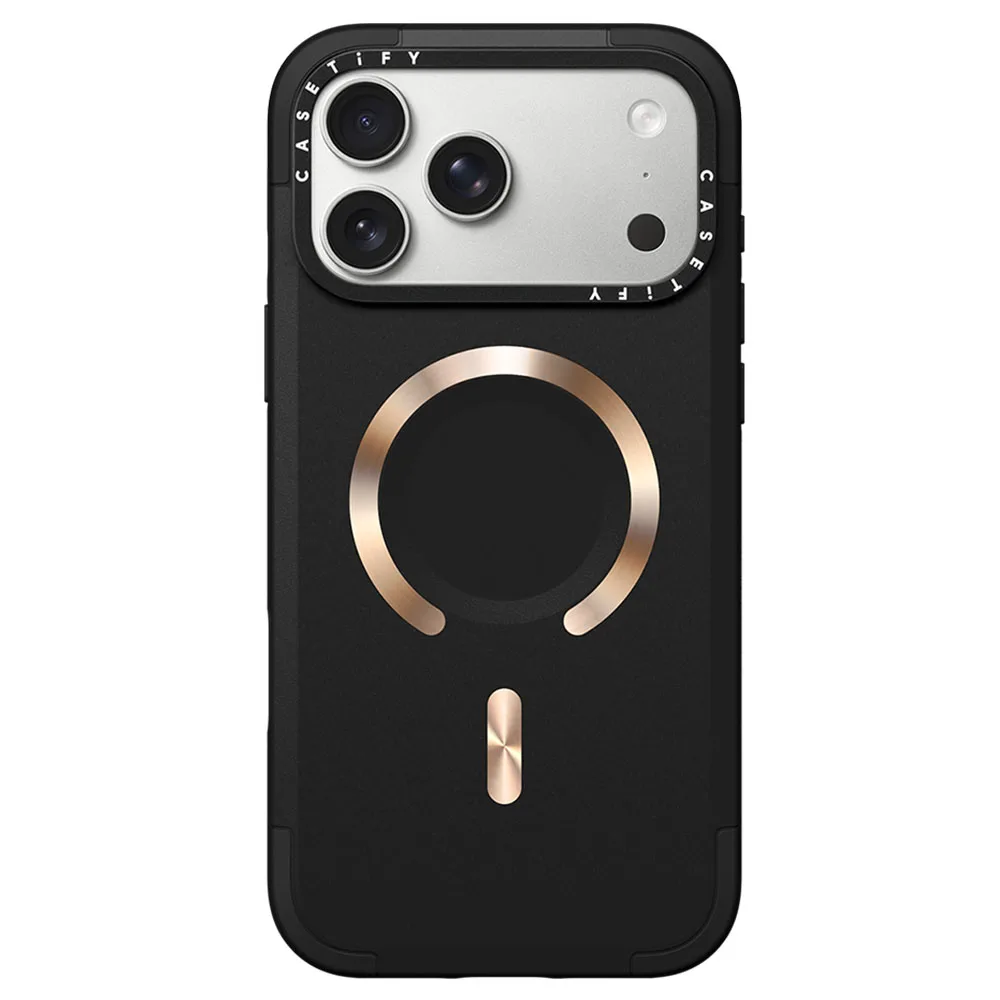Casetify รุ่น Force Case - เคส iPhone 18 Pro Max - สี Black Gold 1 Casetify รุ่น Force Case - เคส iPhone 18 Pro Max - สี Black Gold