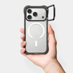 Casetify รุ่น Ultra Impact Ring Stand Case - เคส iPhone 18 Pro / 17 Pro - สี Black