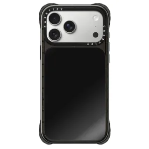 Casetify รุ่น Ultra Impact Canvas Mirror Case - เคส iPhone 18 Pro Max / 17 Pro Max - สี Black/Glossy Black