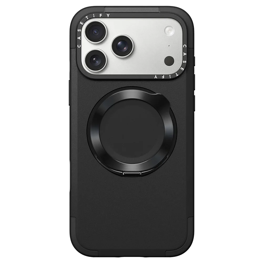 Casetify รุ่น Force Ring Stand Case - เคส iPhone 18 Pro Max - สี Black 1 Casetify รุ่น Force Ring Stand Case - เคส iPhone 18 Pro Max - สี Black