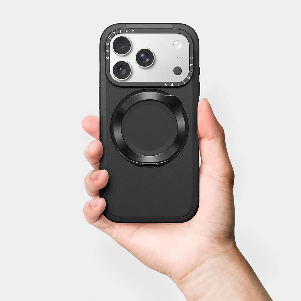 Casetify รุ่น Force Ring Stand Case - เคส iPhone 18 Pro Max - สี Black 4 Casetify รุ่น Force Ring Stand Case - เคส iPhone 18 Pro Max - สี Black - Image 4