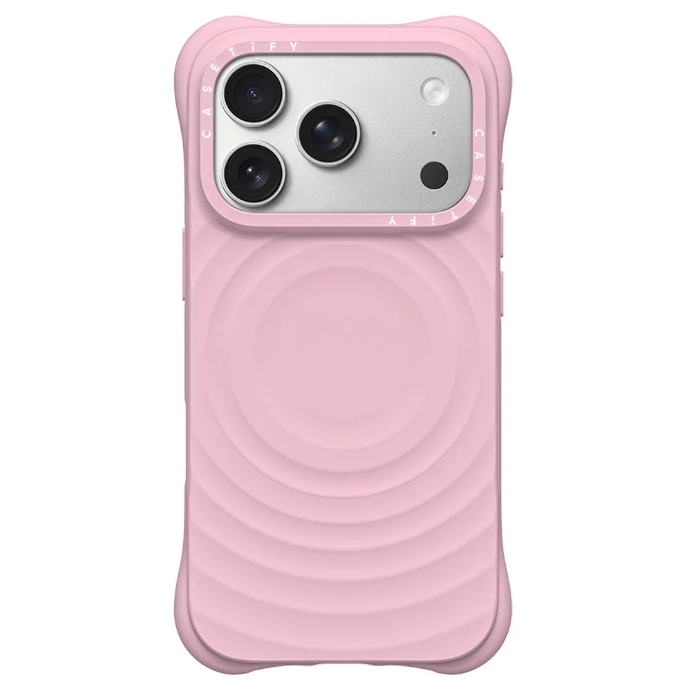 Casetify รุ่น Ripple Case - เคส iPhone 18 Pro / 17 Pro - สี Primrose Pink 1 Casetify รุ่น Ripple Case - เคส iPhone 18 Pro / 17 Pro - สี Primrose Pink