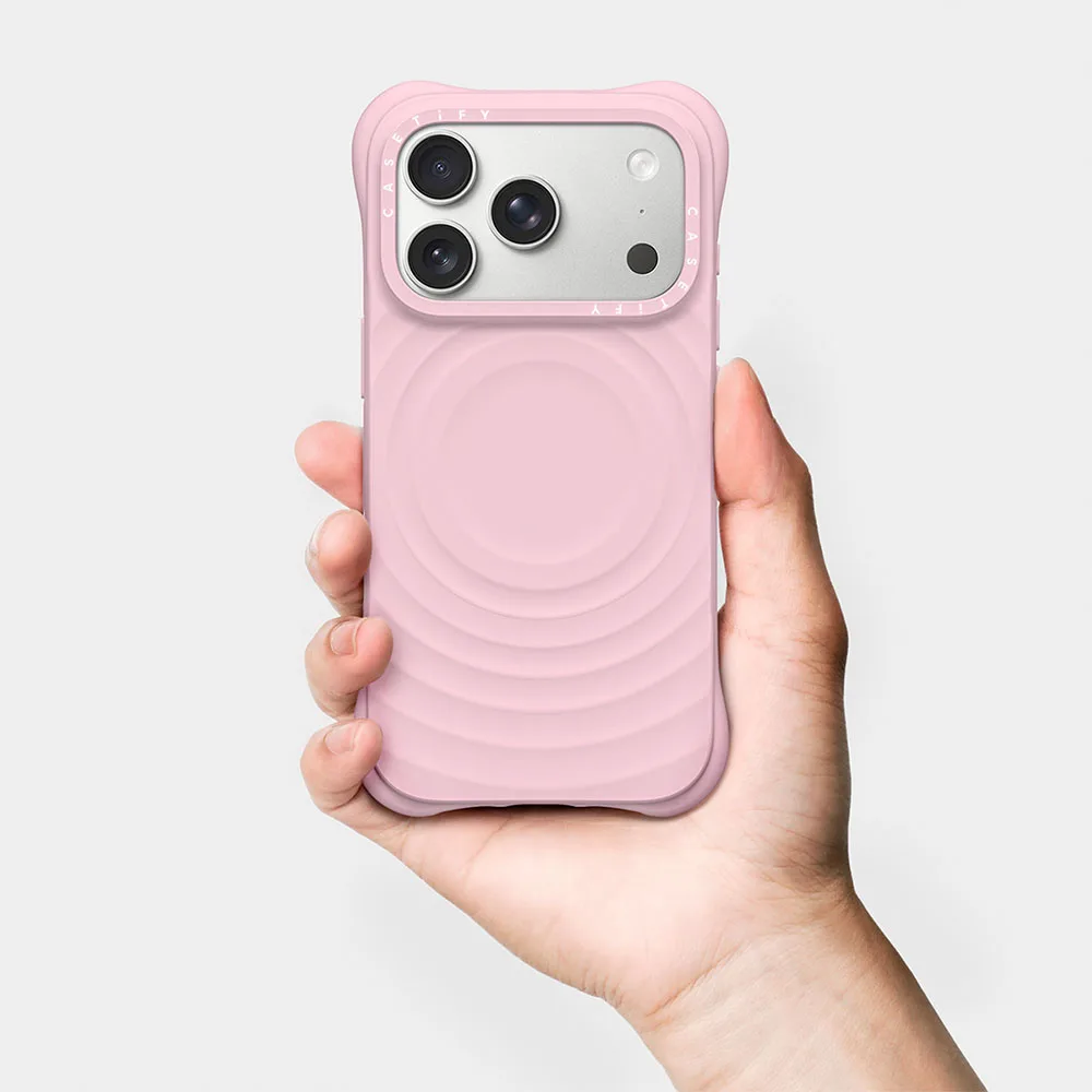 Casetify รุ่น Ripple Case - เคส iPhone 18 Pro / 17 Pro - สี Primrose Pink 3 Casetify รุ่น Ripple Case - เคส iPhone 18 Pro / 17 Pro - สี Primrose Pink - Image 3
