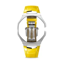 Golden Concept รุ่น Royal Alligator - สายนาฬิกา - สี Yellow (ใช้คู่กับ Royal Pop Swatch x AP) - Image 2