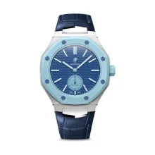 Golden Concept รุ่น Royal Alligator - สายนาฬิกา - สี Blue (ใช้คู่กับ Royal Pop Swatch x AP)