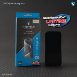 Hishield รุ่น 3D Triple Strong Max - ฟิล์มกระจก iPhone 18 Pro 17 Hishield รุ่น 3D Triple Strong Max - ฟิล์มกระจก iPhone 18 Pro