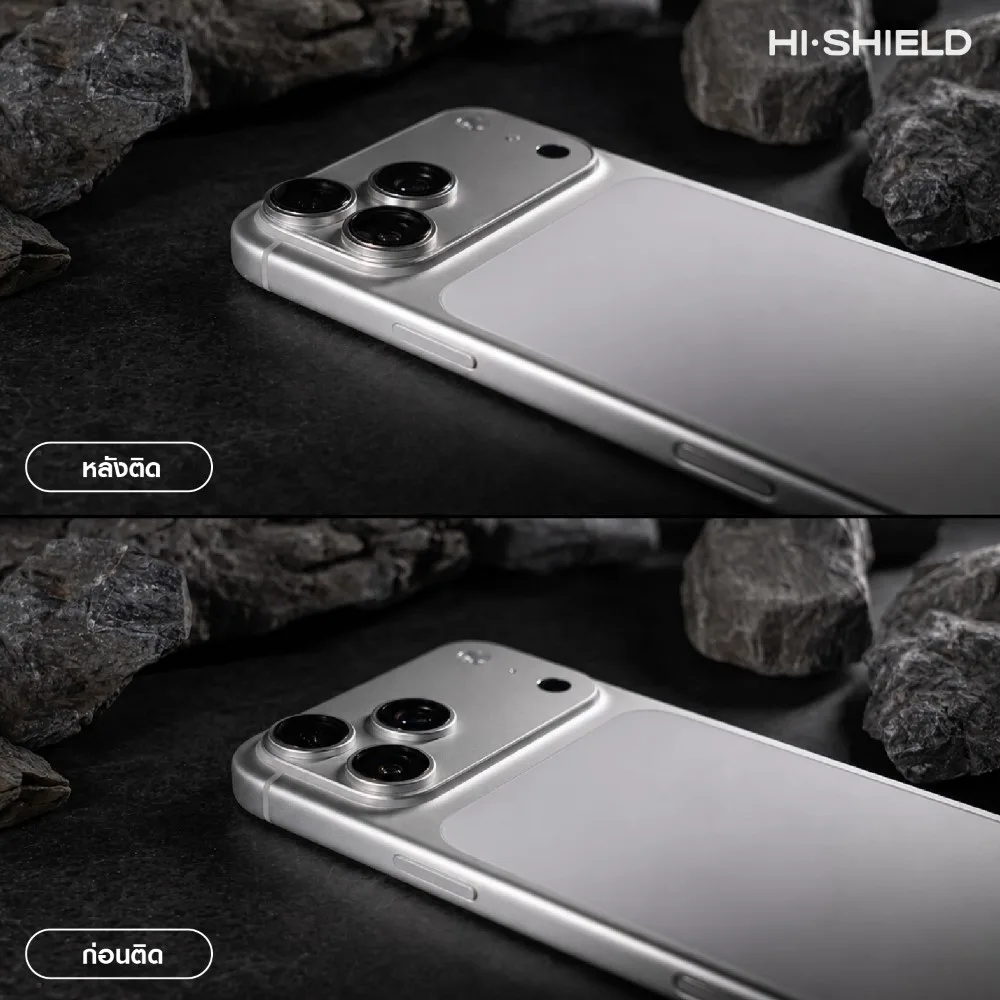 Hishield รุ่น Full Frame Aluminum Lens - กระจกเลนส์กล้อง iPhone 18 Pro Max 6 Hishield รุ่น Full Frame Aluminum Lens - กระจกเลนส์กล้อง iPhone 18 Pro Max - Image 6