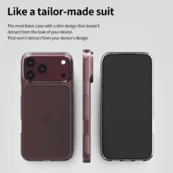 Araree รุ่น A Fit - เคส iPhone 18 Pro Max / 17 Pro Max - สี Clear 15 Araree รุ่น A Fit - เคส iPhone 18 Pro Max / 17 Pro Max - สี Clear