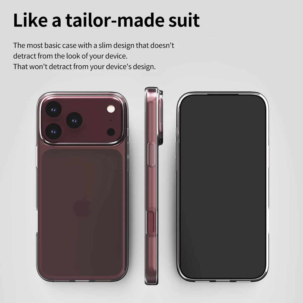 Araree รุ่น A Fit - เคส iPhone 18 Pro Max / 17 Pro Max - สี Clear 5 Araree รุ่น A Fit - เคส iPhone 18 Pro Max / 17 Pro Max - สี Clear - Image 5