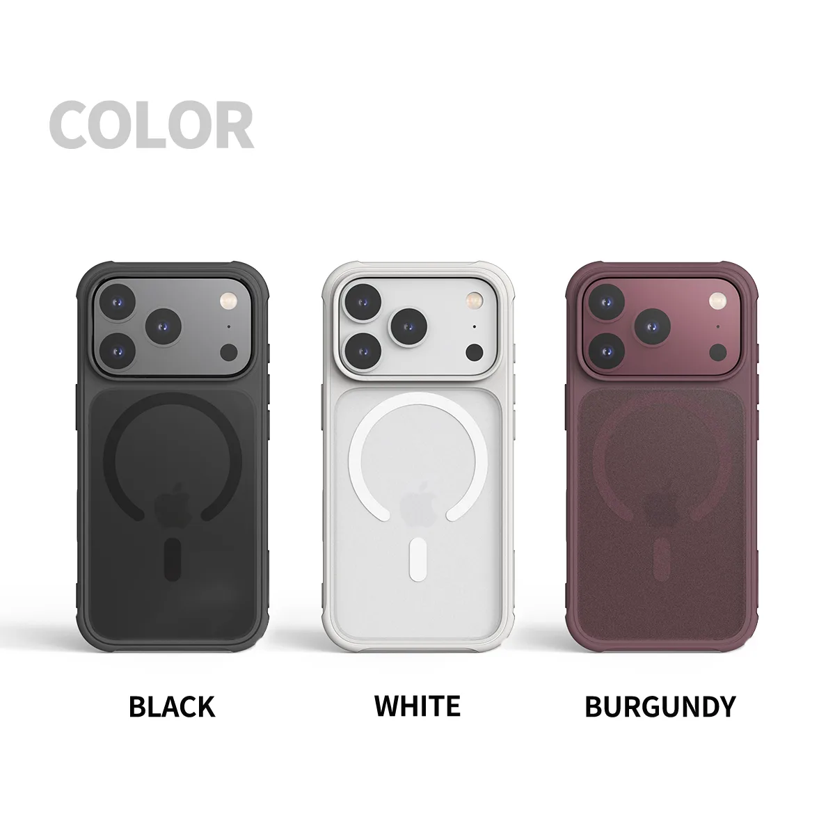 Araree รุ่น DUPLE M ARMOR - เคส iPhone 18 Pro Max / 17 Pro Max - สี White 13 Araree รุ่น DUPLE M ARMOR - เคส iPhone 18 Pro Max / 17 Pro Max - สี White - Image 13