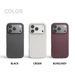 Araree รุ่น TYPO SKIN M - เคส iPhone 18 Pro / 17 Pro - สี Burgundy