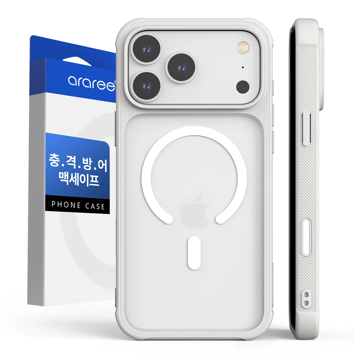 Araree รุ่น DUPLE M ARMOR - เคส iPhone 18 Pro Max / 17 Pro Max - สี White 12 Araree รุ่น DUPLE M ARMOR - เคส iPhone 18 Pro Max / 17 Pro Max - สี White - Image 12