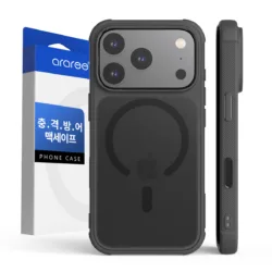 Araree รุ่น DUPLE M ARMOR - เคส iPhone 18 Pro / 17 Pro - สี Black