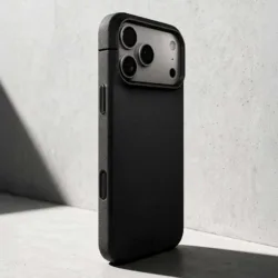 Caudabe รุ่น Sheath (Open) - เคส iPhone 18 Pro / 17 Pro - สี Black