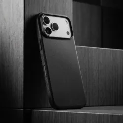 Caudabe รุ่น Veil - เคส iPhone 18 Pro / 17 Pro - สี Black