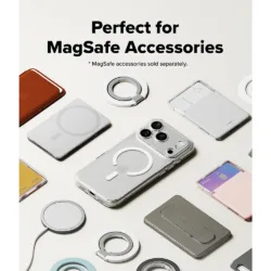 Ringke รุ่น Fusion (MagSafe) - เคส iPhone 18 Pro / 17 Pro - สี Clear 29 Ringke รุ่น Fusion (MagSafe) - เคส iPhone 18 Pro / 17 Pro - สี Clear