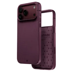 Caudabe รุ่น Sheath (Open) - เคส iPhone 18 Pro / 17 Pro - สี Almandine 14 Caudabe รุ่น Sheath (Open) - เคส iPhone 18 Pro / 17 Pro - สี Almandine