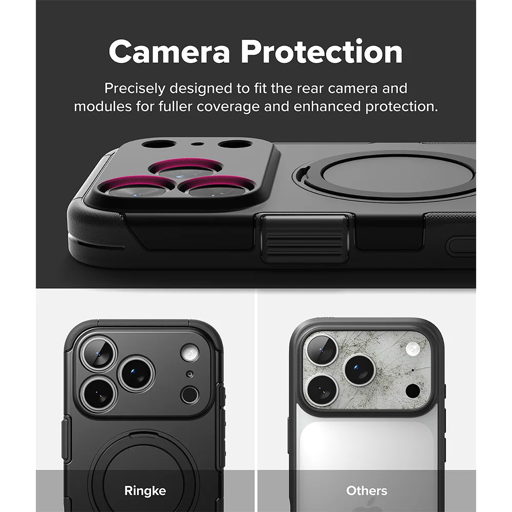 Ringke รุ่น ALLES - เคส iPhone 18 Pro / 17 Pro - สี Black 9 Ringke รุ่น ALLES - เคส iPhone 18 Pro / 17 Pro - สี Black - Image 9