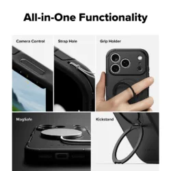 Ringke รุ่น ALLES - เคส iPhone 18 Pro / 17 Pro - สี Black 28 Ringke รุ่น ALLES - เคส iPhone 18 Pro / 17 Pro - สี Black