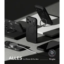 Ringke รุ่น ALLES - เคส iPhone 18 Pro / 17 Pro - สี Black 23 Ringke รุ่น ALLES - เคส iPhone 18 Pro / 17 Pro - สี Black